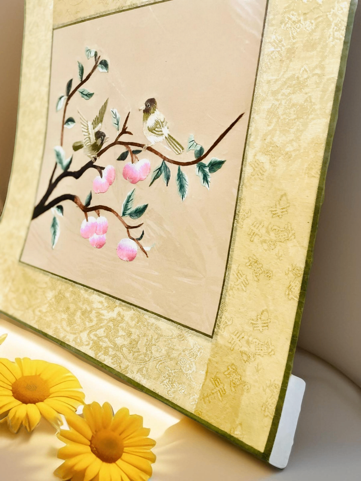 V000002 Vintage Suzhou silk embroidery handmade Painting