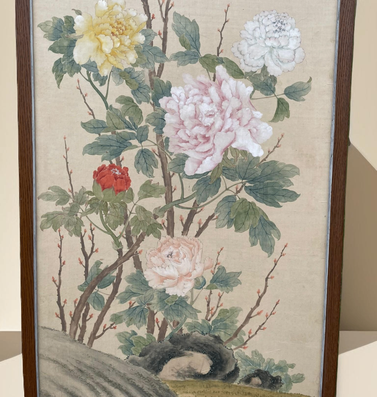 V000058 History of Women” and “Peony Picture Poetry, Chinese Art, Wall Art Deco