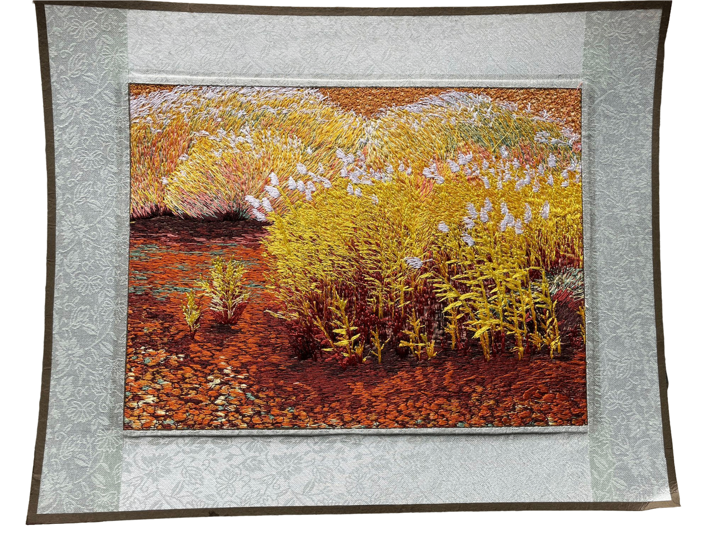 V000080 Golden Marsh: Suzhou Embroidery Landscape