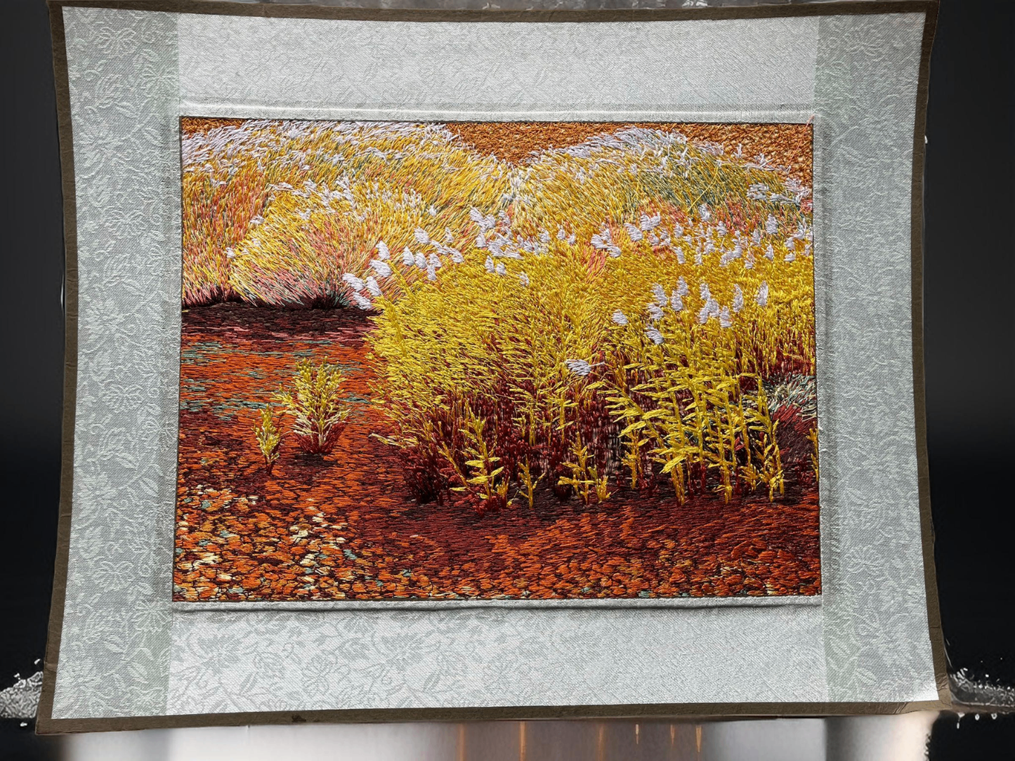 V000080 Golden Marsh: Suzhou Embroidery Landscape